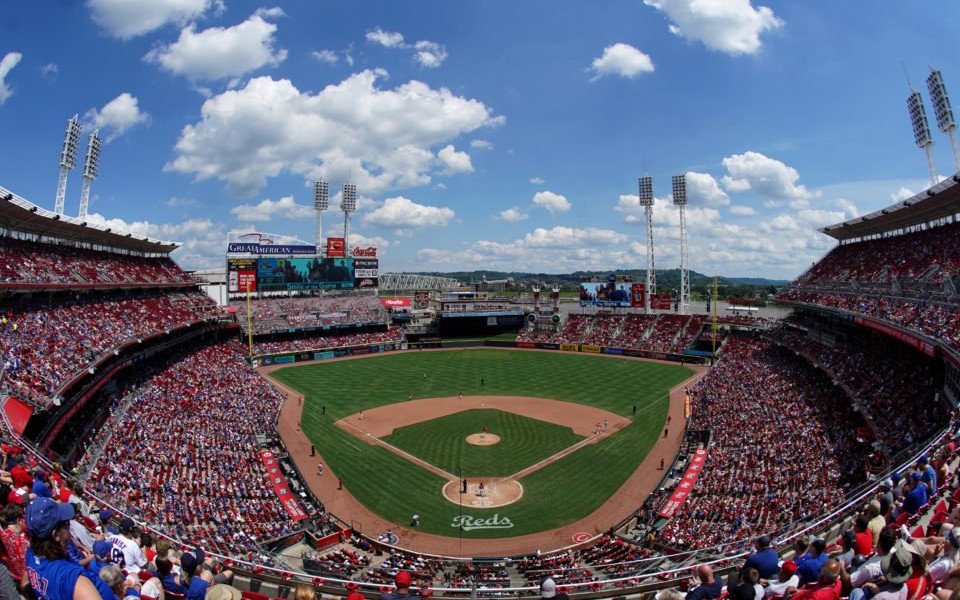 The Great American Ballpark home of the Cincinnati Reds!